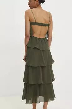 Платье Answear Lab, зеленый