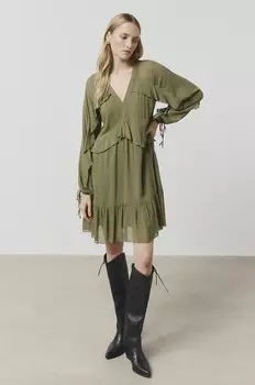 Платье Answear Lab, зеленый
