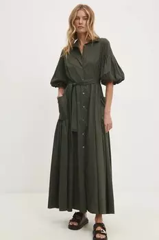 Платье Answear Lab, зеленый