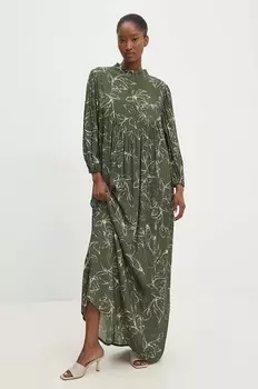 Платье Answear Lab, зеленый