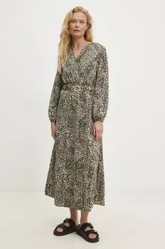 Платье Answear Lab, зеленый