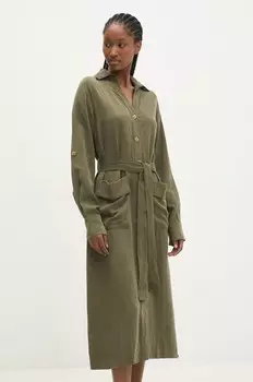Платье Answear Lab, зеленый