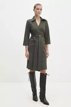 Платье Answear Lab, зеленый