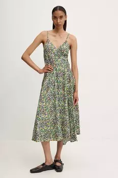 Платье Answear Lab, зеленый