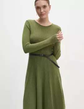 Платье Answear Lab, зеленый