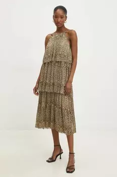 Платье Answear Lab, зеленый