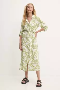 Платье Answear Lab, зеленый