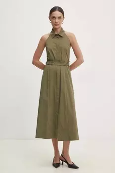 Платье Answear Lab, зеленый