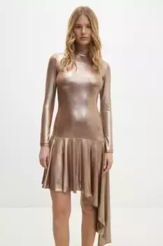Платье Answear Lab, золотой