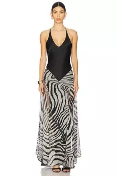 Платье Antonella Delfi, zebra