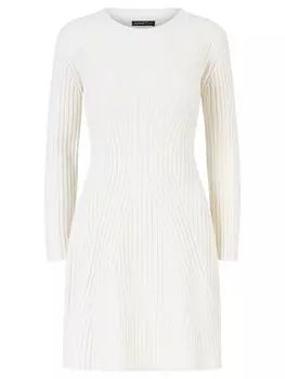 Платье APART Knitted dress, белый