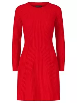 Платье APART Knitted dress, красный