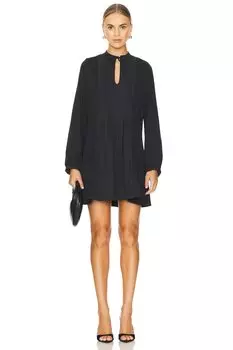 Платье ariana с защипами Nation Ltd, черный