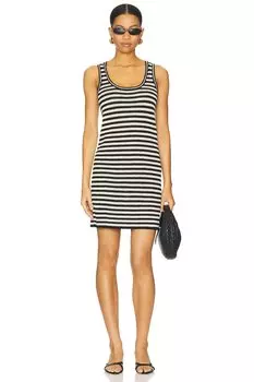 Платье Arie Anine Bing, black & ivory stripe