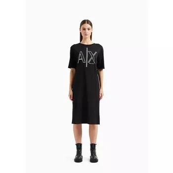 Платье Armani Exchange 3DYA70_YJ3RZ Short Sleeve, черный