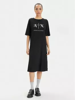 Платье Armani Exchange, черный