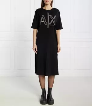 Платье Armani Exchange, черный