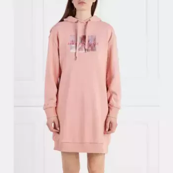 Платье Armani Exchange, розовый