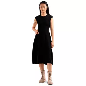 Платье Armani Exchange XW000119_AF10352 sleeveless midi, черный