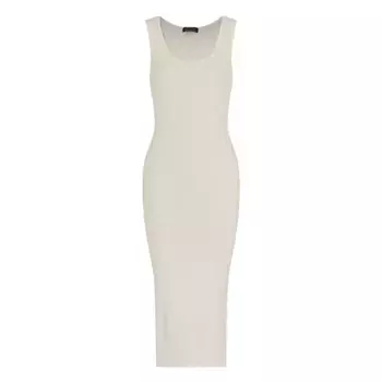 Платье Armani Exchange XW000576_AF12740 sleeveless midi, бежевый