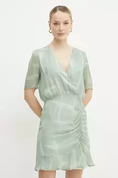 Платье Armani Exchange, зеленый