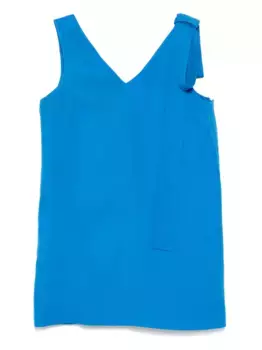 Платье асимметричного кроя Dice Kayek, синий