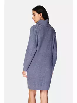 Платье ASSUILI Strick, серо-голубой
