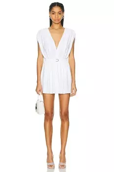 Платье Athena Pickleball Norma Kamali, белый