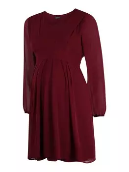 Платье Attesa, бордовый