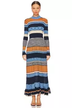 Платье эванджелины Ulla Johnson, цвет adriatic