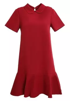 Платье Awesome Apparel Dress, темно-красный