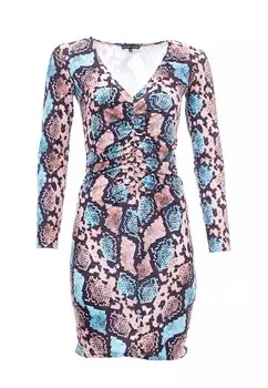 Платье Awesome Apparel, разноцветный