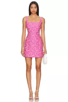 Платье августина Amanda Uprichard, розовый