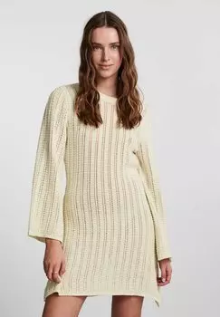 Платье ажурное Pieces MINI JESCA, цвет birch