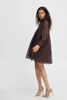 Платье b.young Blusen BYHIMA SHORT DRESS, коричневый