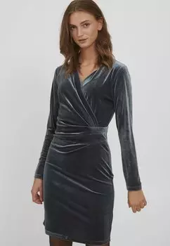 Платье b.young, серый