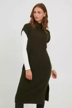 Платье b.young Strick, зеленый