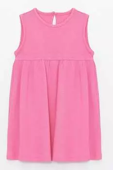 Платье Baby-Doll без рукавов Lc Waikiki, розовый