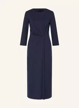 Платье Balenio из джерси с рукавами 3/4 Weekend Max Mara, синий