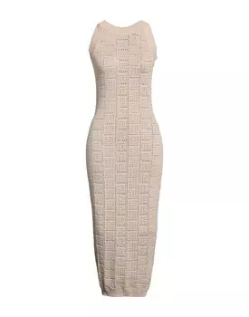 Платье Balmain, бежевый
