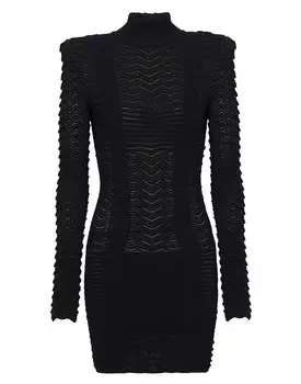 Платье Balmain, черный