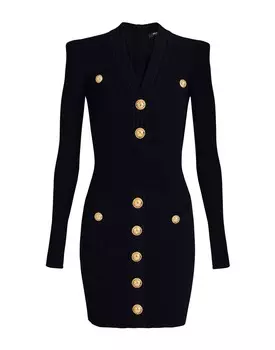 Платье Balmain, черный