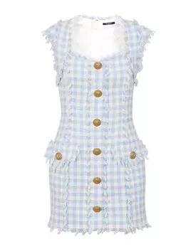 Платье Balmain, лазурный