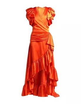 Платье Balmain, оранжевый