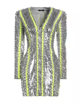 Платье Balmain, серебро