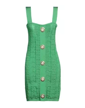 Платье Balmain, зеленый