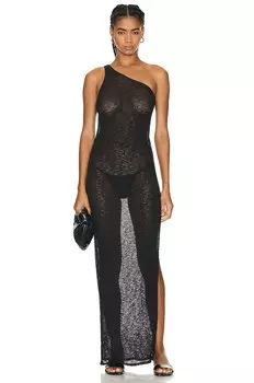 Платье Bananhot Arbel One Shoulder, черный