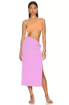 Платье Bananhot Ariana, цвет Melon & Purple Mix