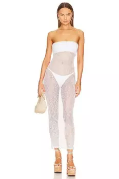 Платье Bananhot Net, белый