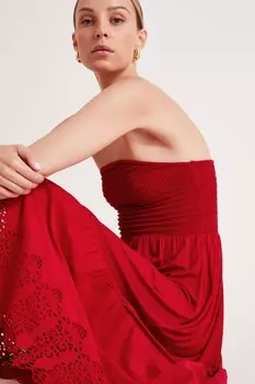 Платье бандо Бейли Monsoon, красный